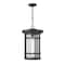 Z-Lite Jordan 1 Light Outdoor Chain Mount Ceiling Fixture, Oil Rubbed Bronze And Clear Seedy 570CHXL-ORB - alternate 1